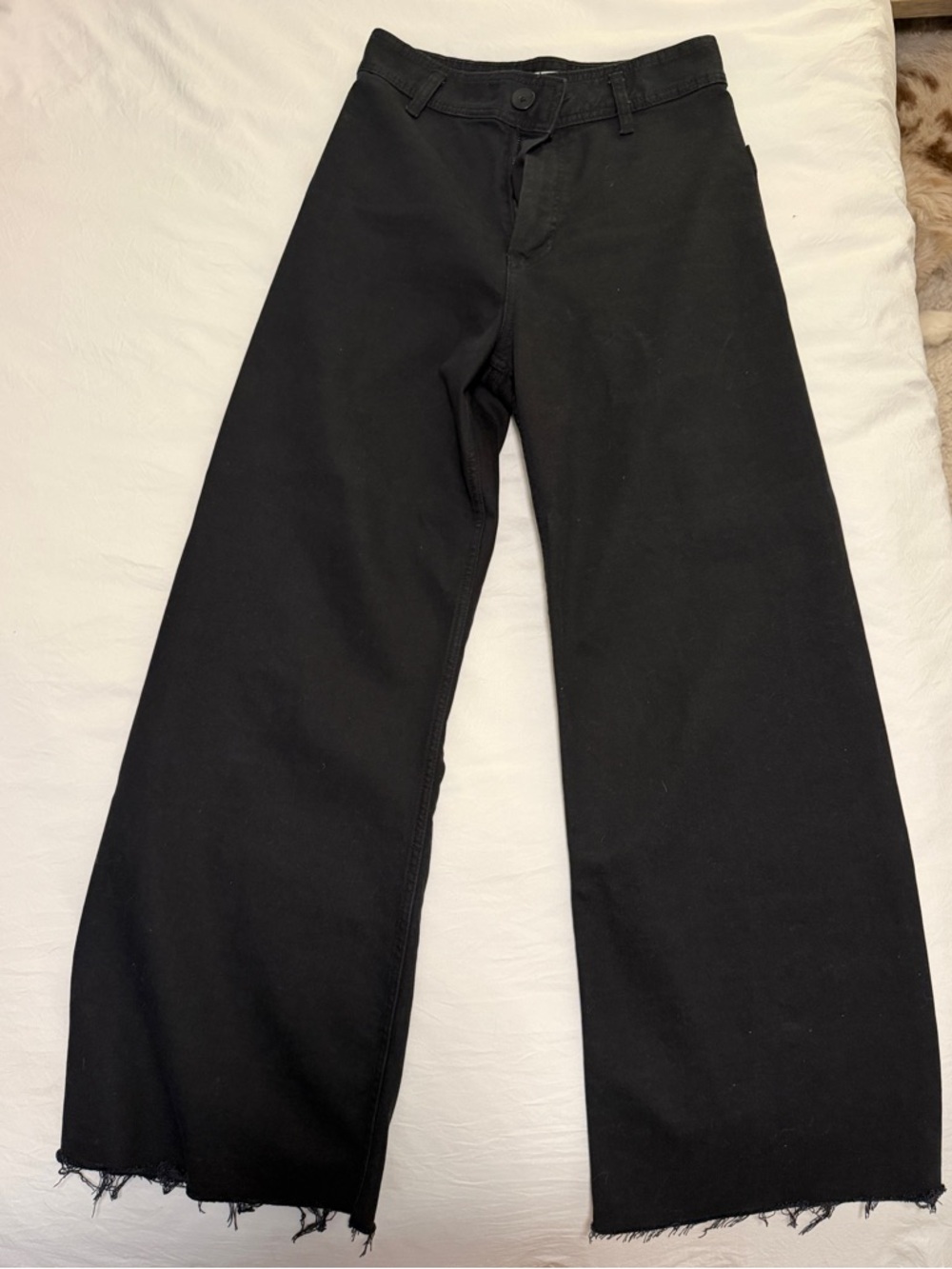 Zara High-Rise Wide Leg Jeans